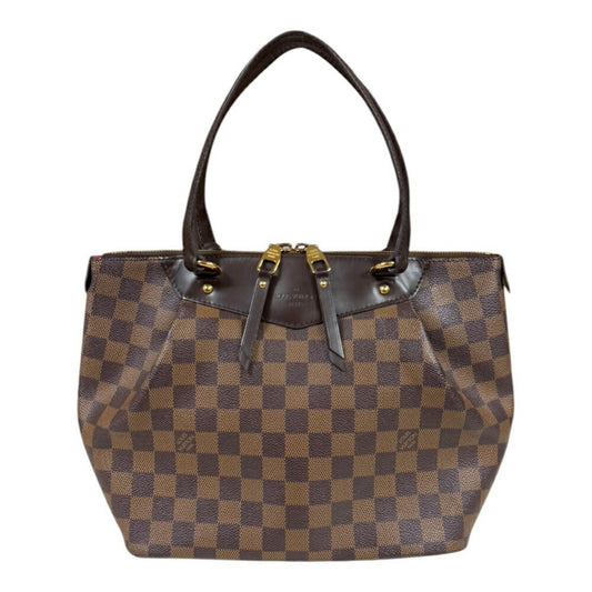 Louis Vuitton Westminster, Brown, Canvas, shoulder