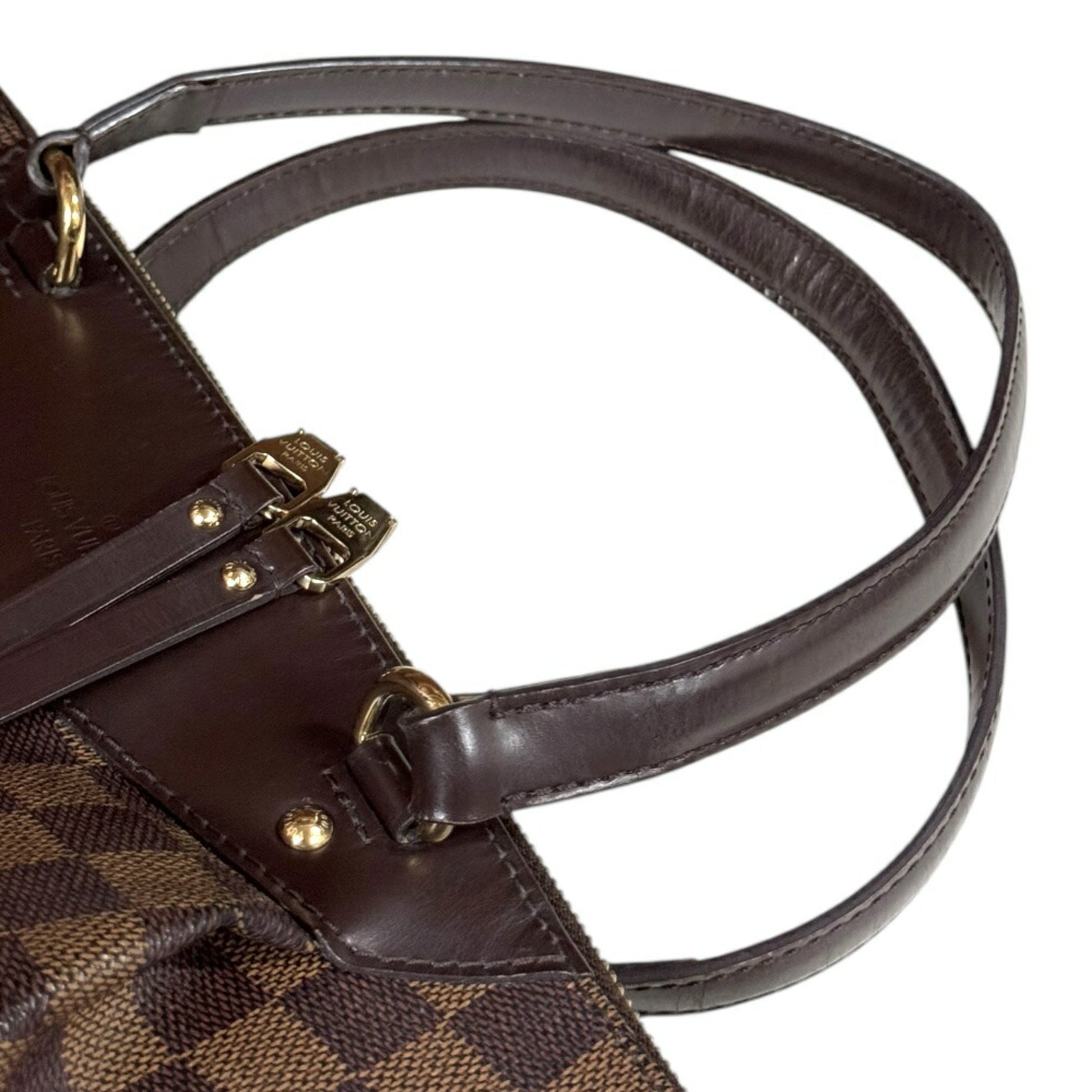 Louis Vuitton Westminster, Brown, Canvas, shoulder