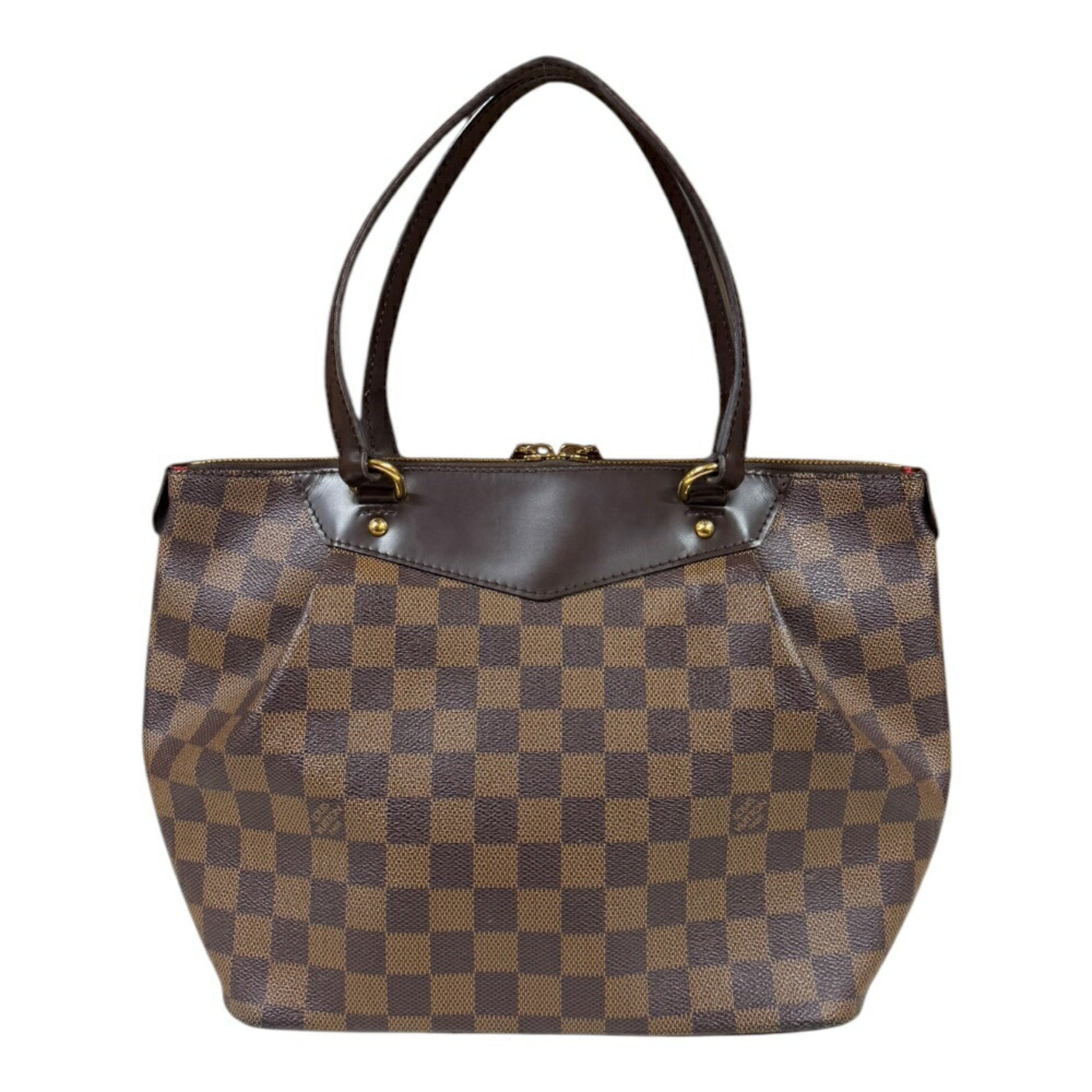 Louis Vuitton Westminster, Brown, Canvas, shoulder