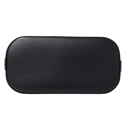 Louis Vuitton Alma Mini, Black, Leather, shoulder