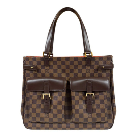 Louis Vuitton Uzes, Brown, Canvas, handbag