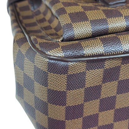 Louis Vuitton Uzes, Brown, Canvas, handbag