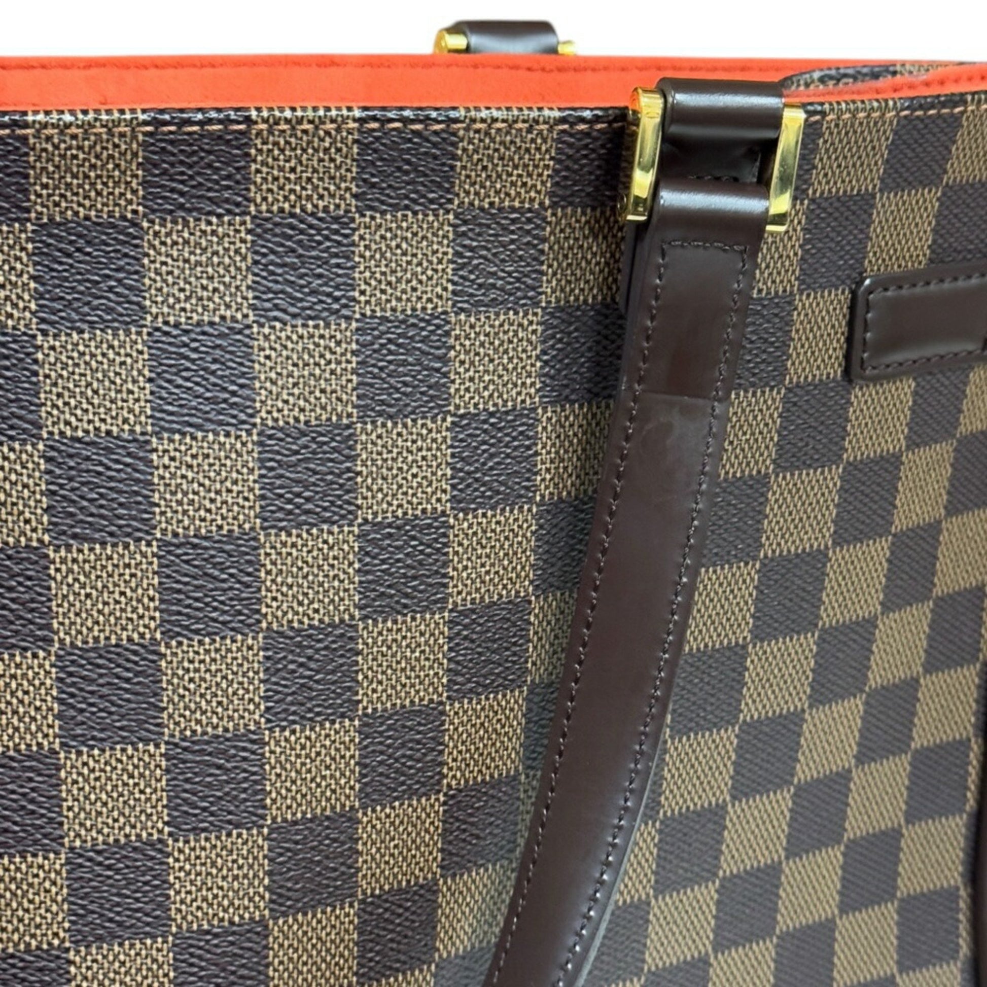 Louis Vuitton Uzes, Brown, Canvas, handbag