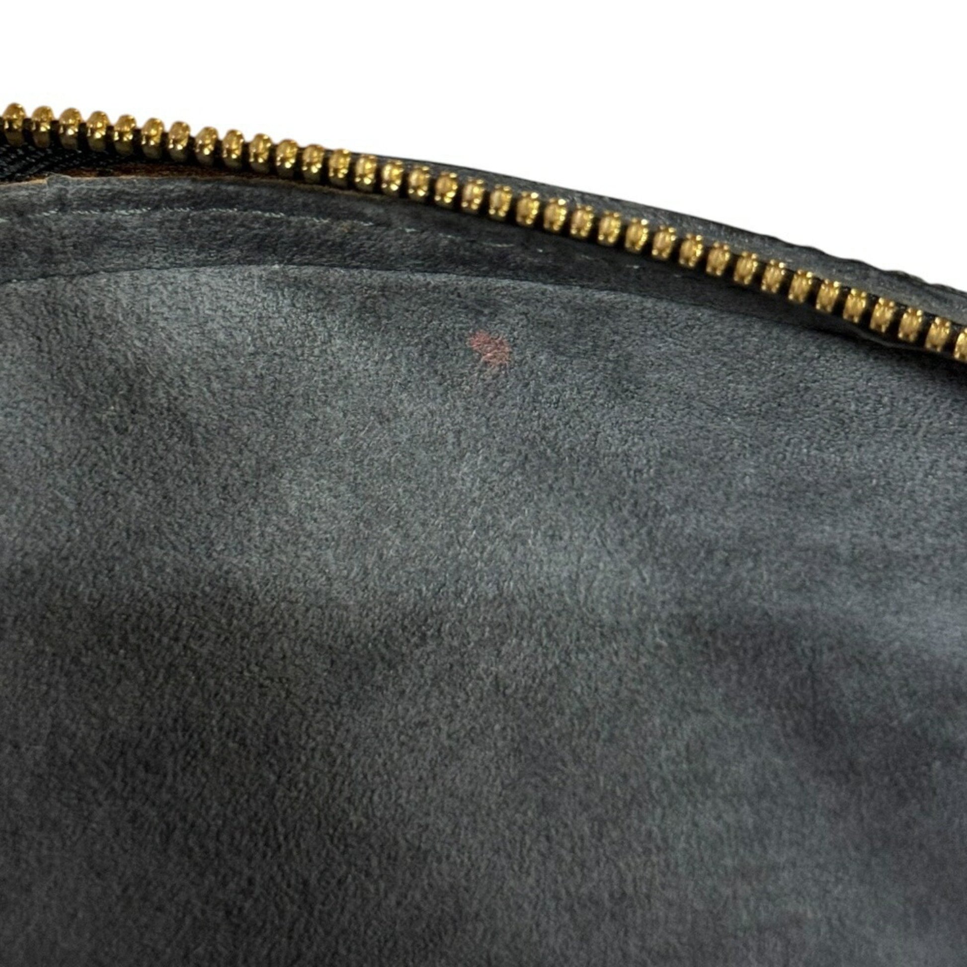 Louis Vuitton Jasmine, Black, Leather, handbag