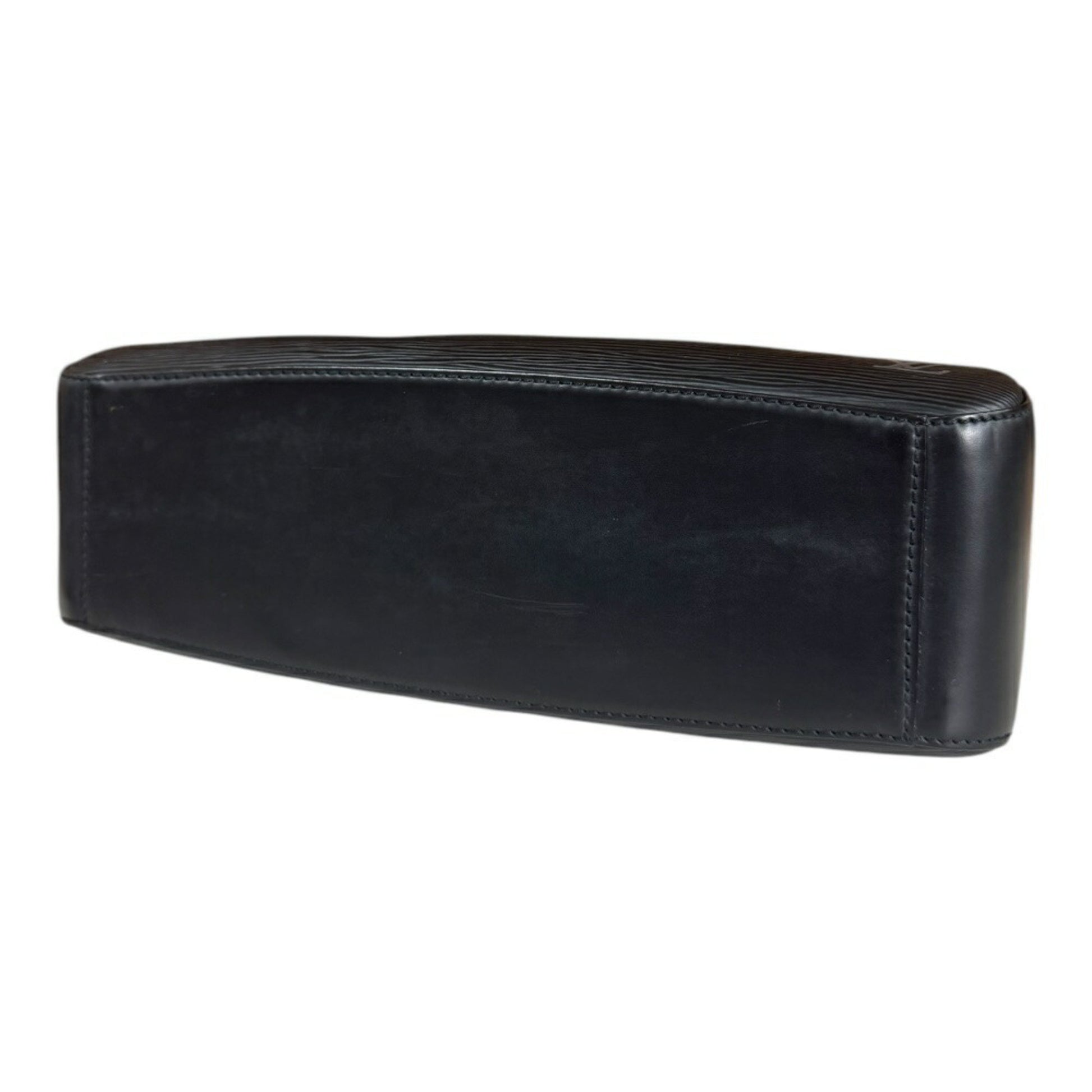 Louis Vuitton Jasmine, Black, Leather, handbag