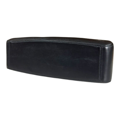 Louis Vuitton Jasmine, Black, Leather, handbag