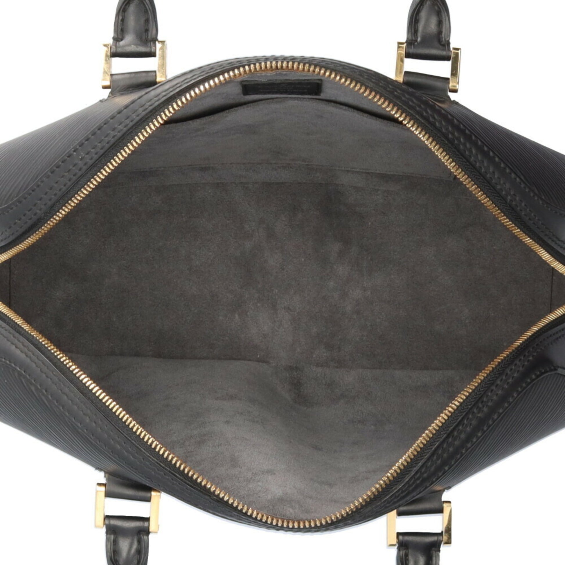 Louis Vuitton Jasmine, Black, Leather, handbag