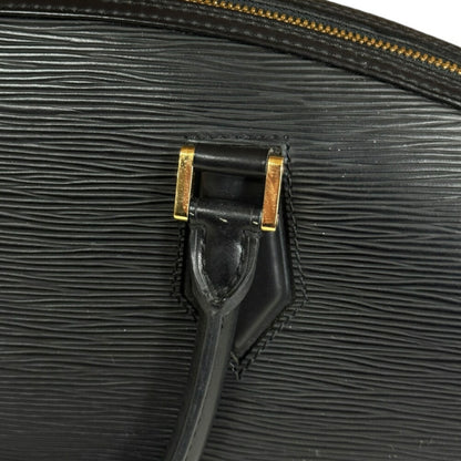 Louis Vuitton Jasmine, Black, Leather, handbag