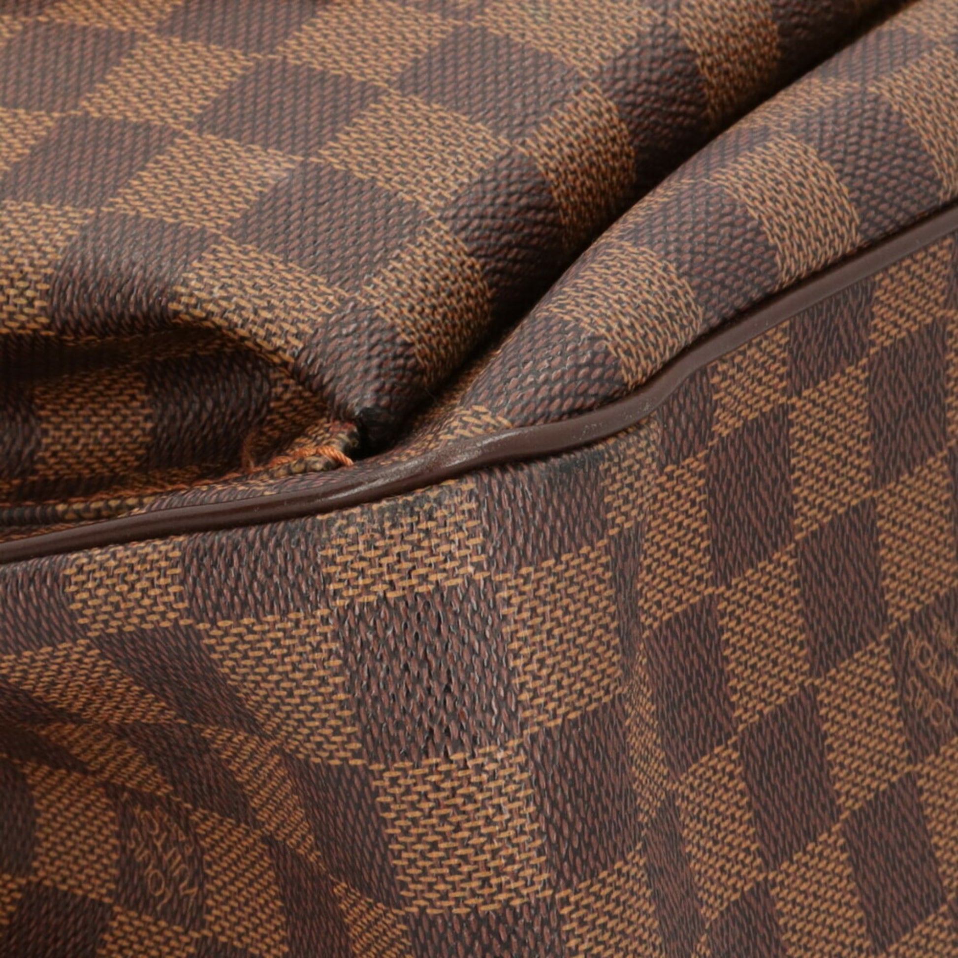 Louis Vuitton Uzes, Brown, Canvas, shoulder