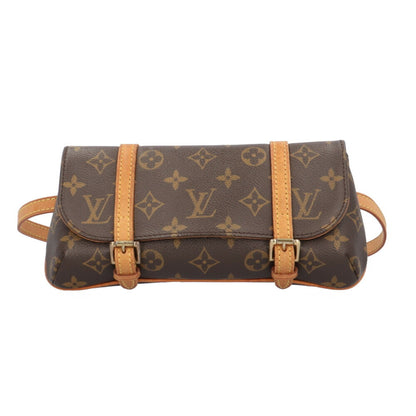 Louis Vuitton Marelle, Brown, Canvas, clutch