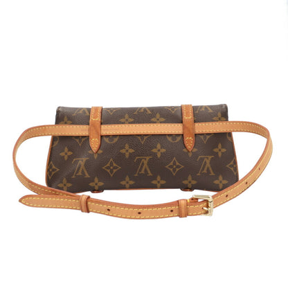 Louis Vuitton Marelle, Brown, Canvas, clutch