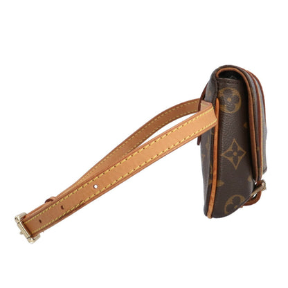 Louis Vuitton Marelle, Brown, Canvas, clutch