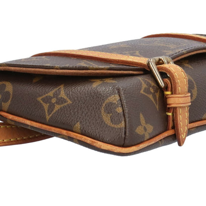 Louis Vuitton Marelle, Brown, Canvas, clutch