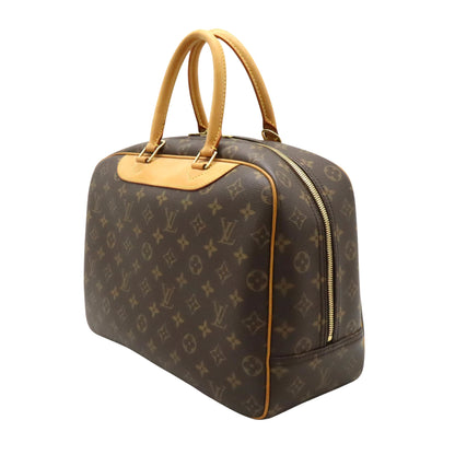 Louis Vuitton Deauville, Brown, Canvas, handbag
