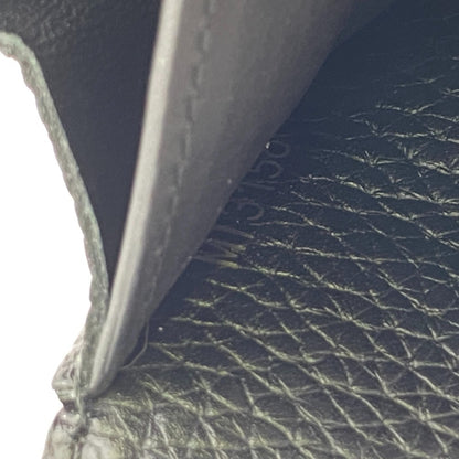 Louis Vuitton Capucines, Black, Leather, wallet