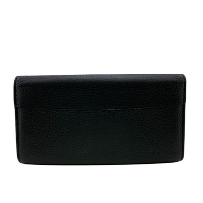 Louis Vuitton Capucines, Black, Leather, wallet