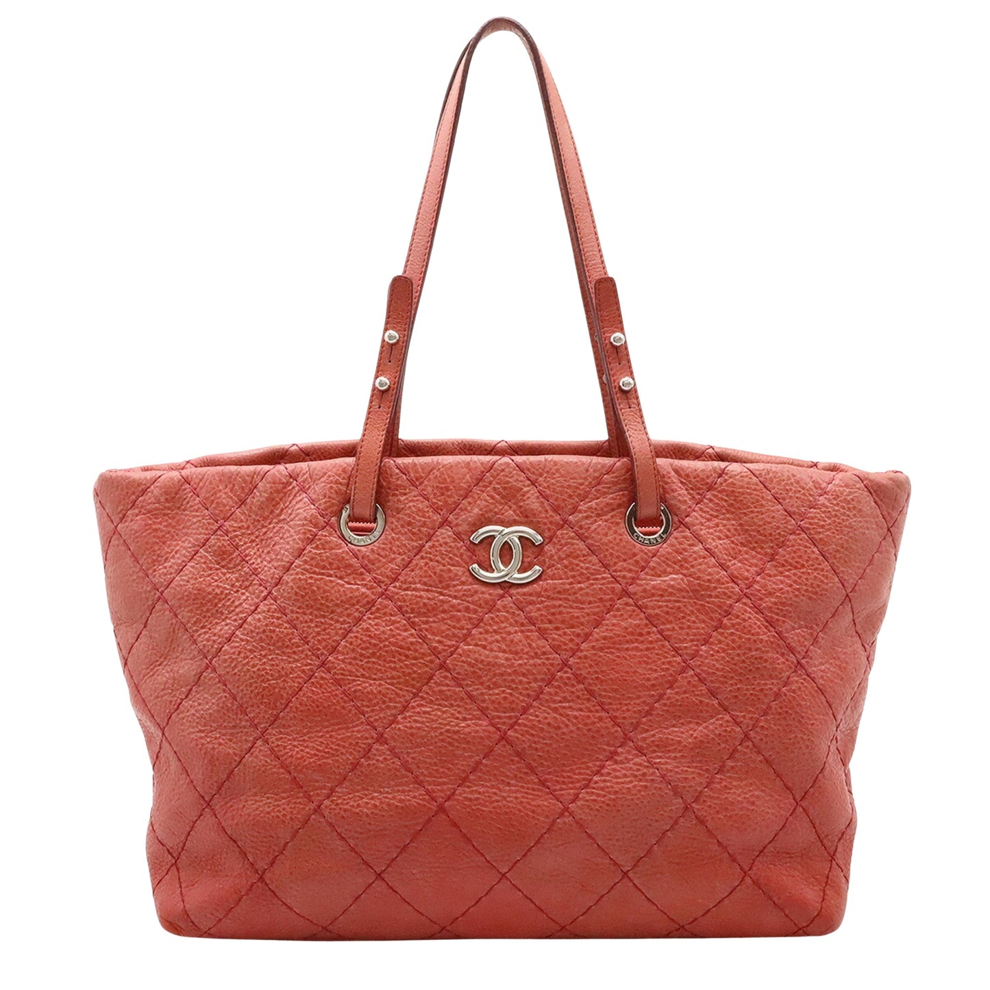 Chanel On the road, Pink, Leather, shoulder