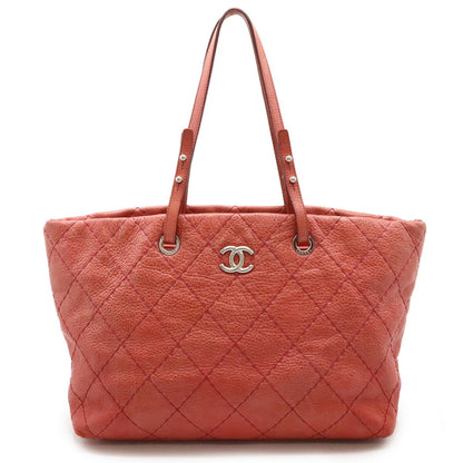 Chanel On the road, Pink, Leather, shoulder