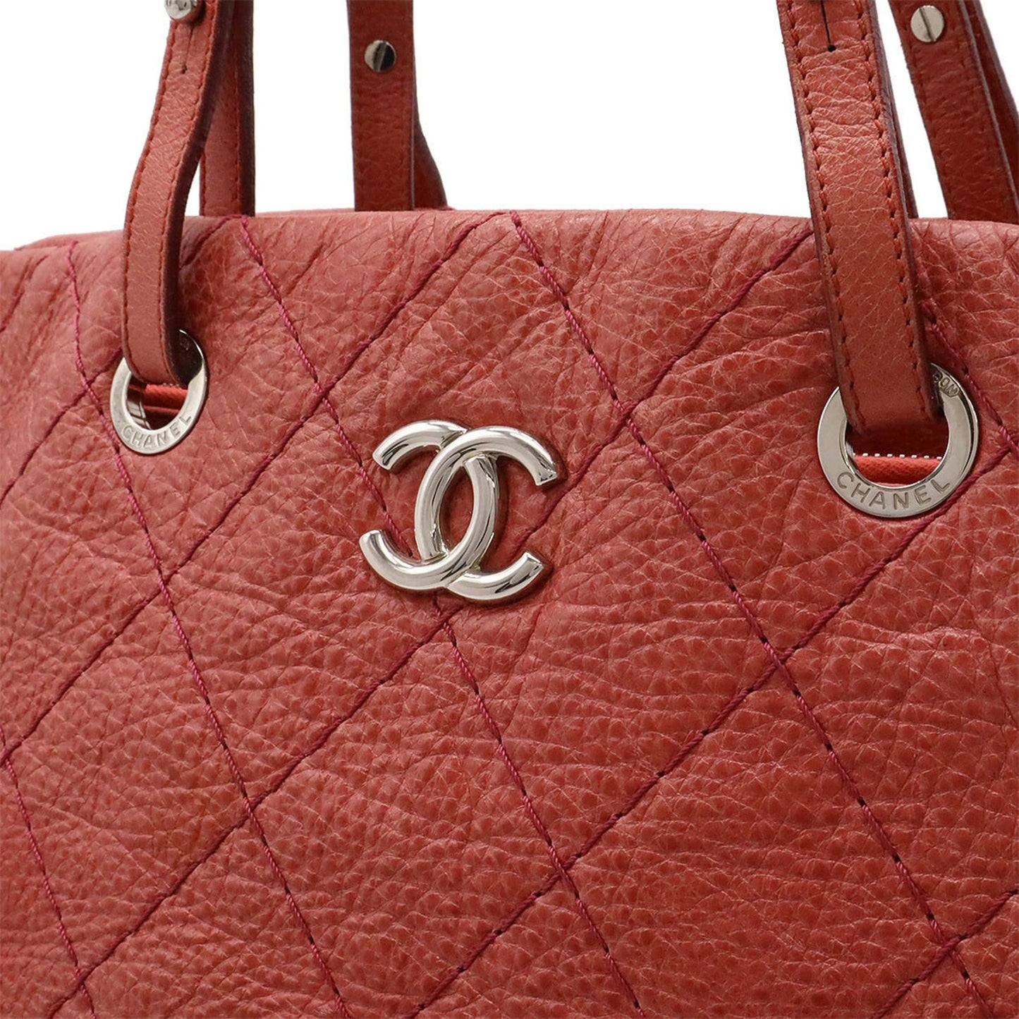 Chanel On the road, Pink, Leather, shoulder
