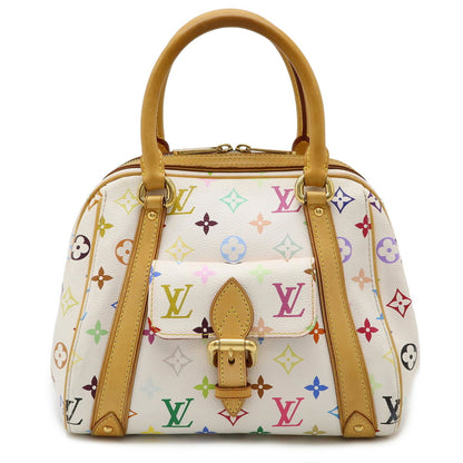 Louis Vuitton Priscilla, White, Canvas, handbag