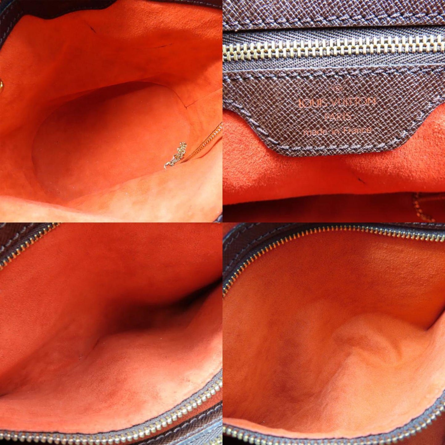 Louis Vuitton Bucket, Brown, Canvas, tote