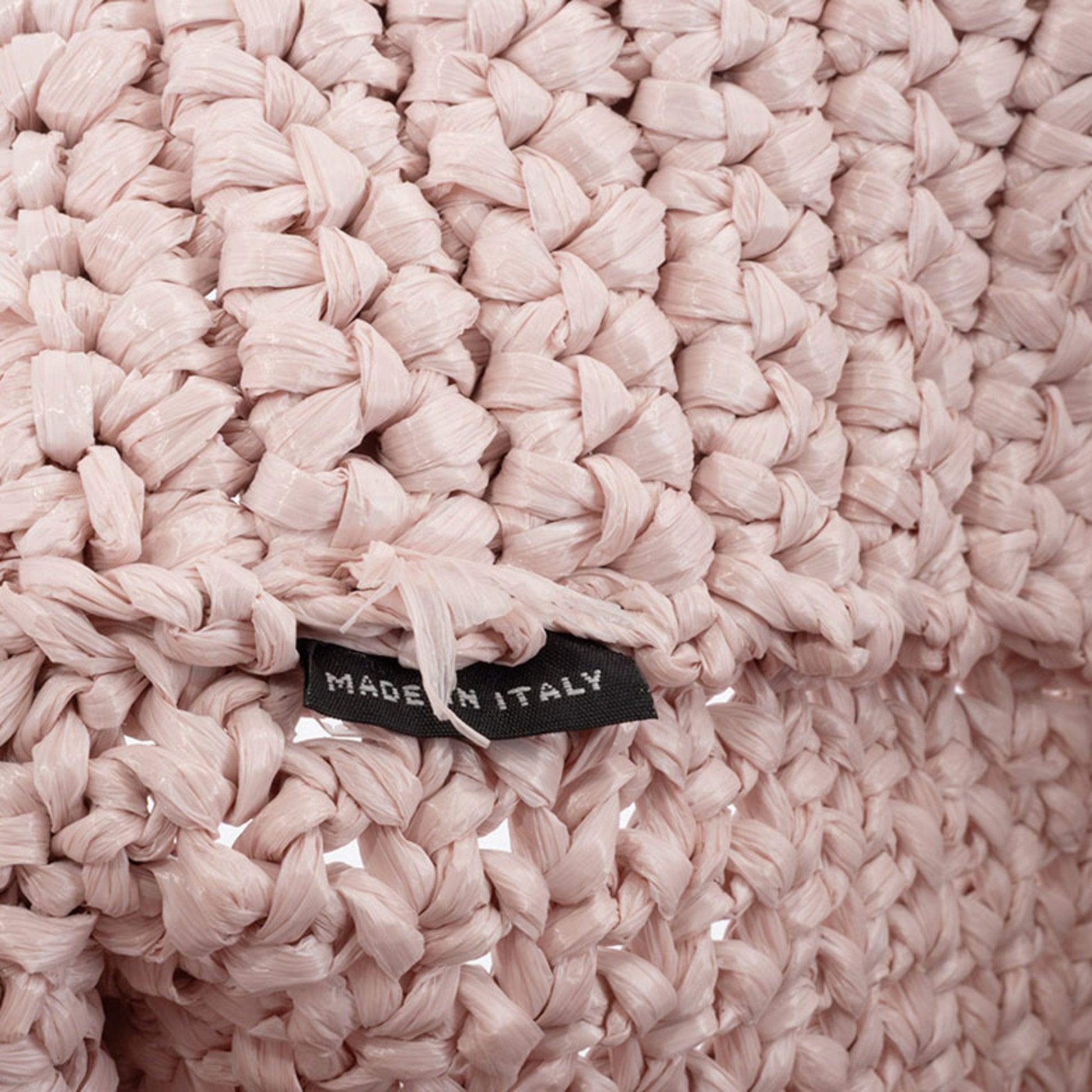Prada Crochet, Pink, Viscose, tote