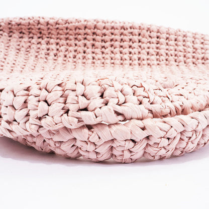 Prada Crochet, Pink, Viscose, tote