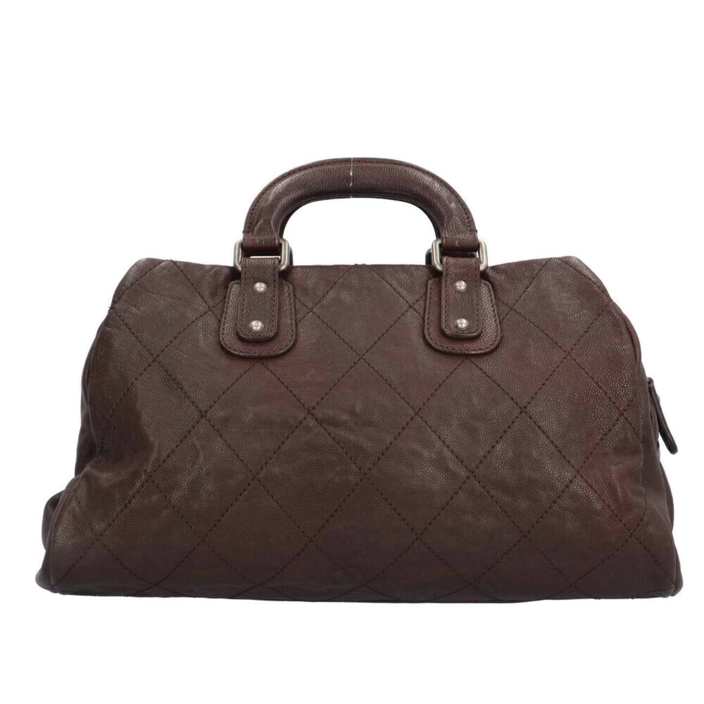 Chanel Wild stitch, Brown, Leather, tote