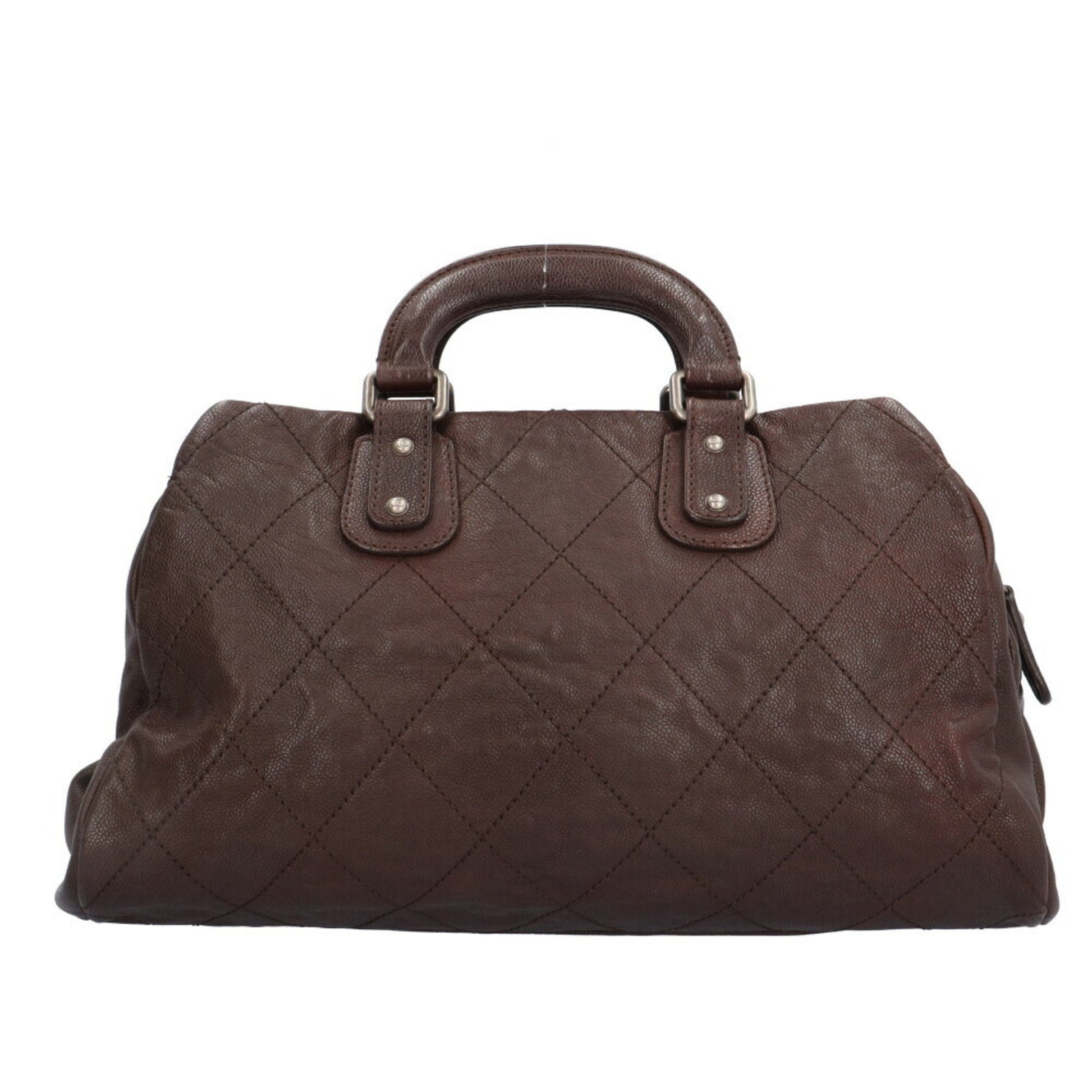Chanel Wild stitch, Brown, Leather, tote