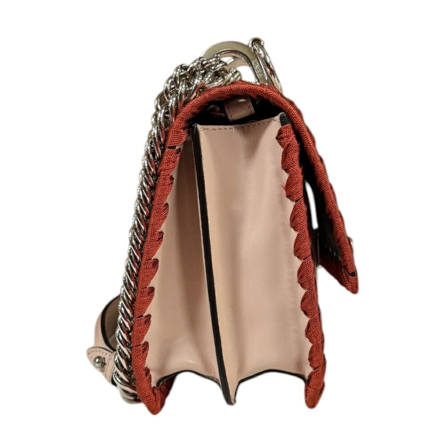 Fendi Canay, Pink, Leather, shoulder