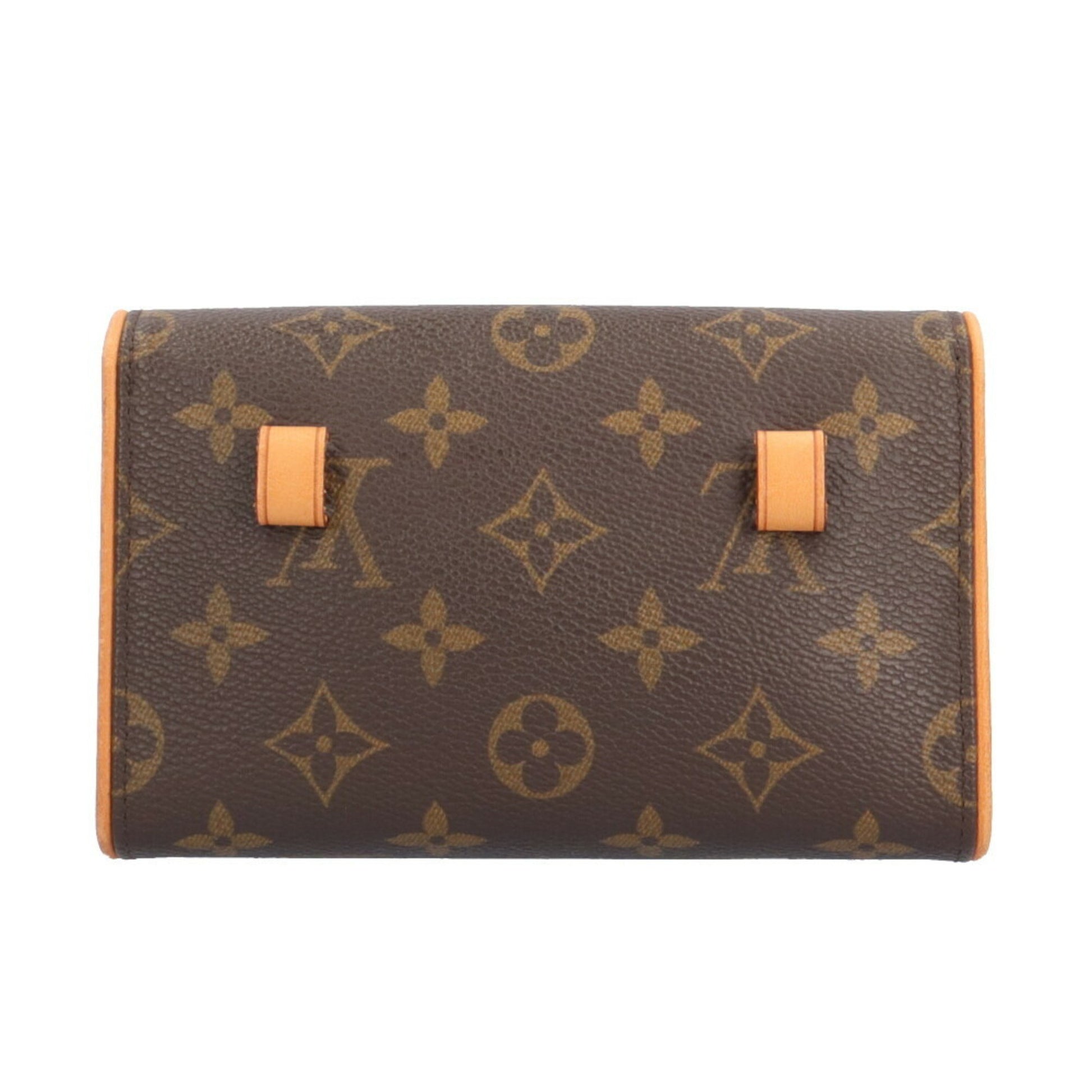 Louis Vuitton Florentine, Brown, Canvas, clutch
