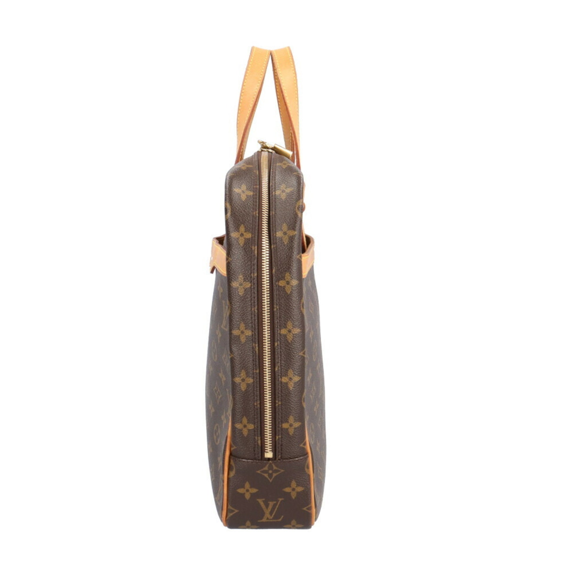 Louis Vuitton Pegase, Brown, Canvas, handbag