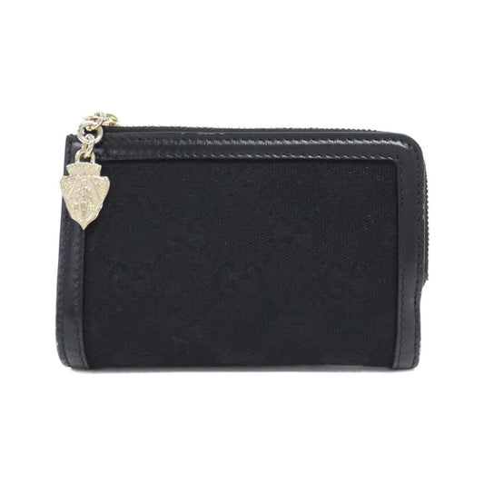 Gucci GG canvas, Black, Canvas, wallet