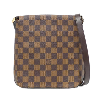 Louis Vuitton Musette Salsa, Brown, Canvas, shoulder