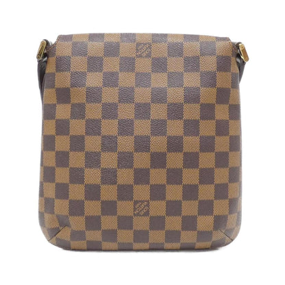 Louis Vuitton Musette Salsa, Brown, Canvas, shoulder