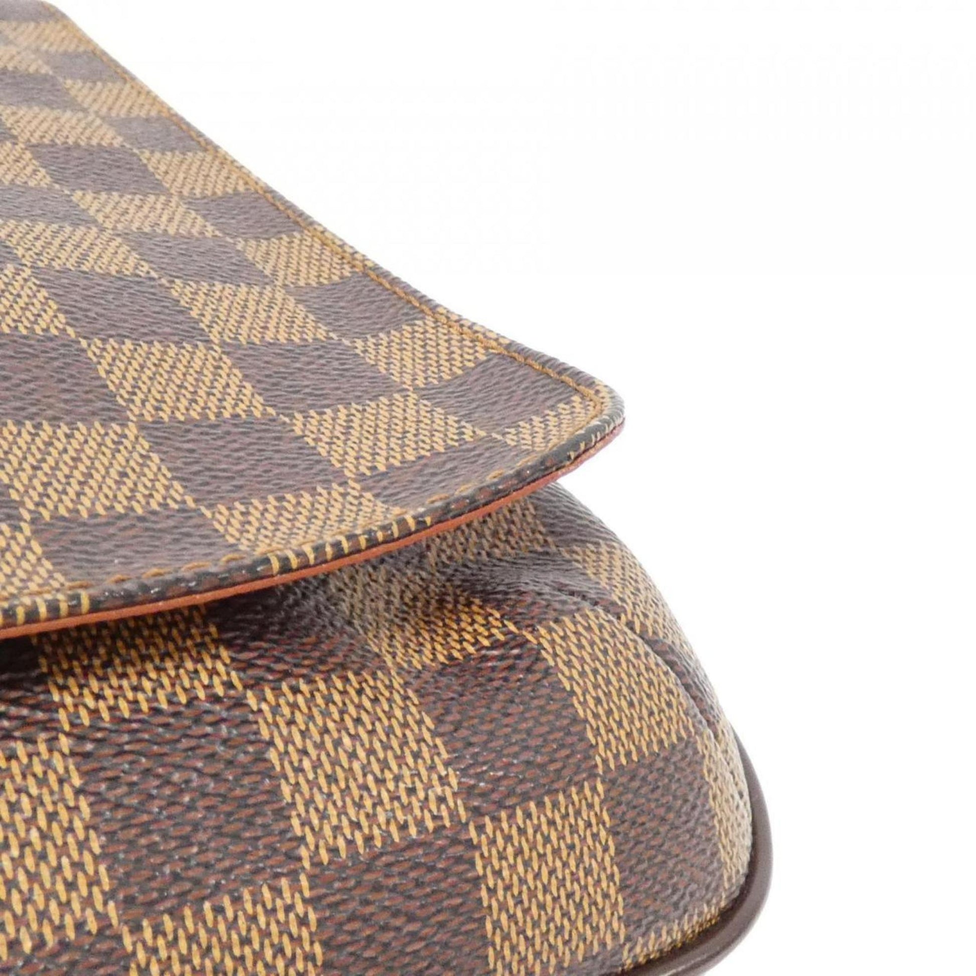 Louis Vuitton Musette Salsa, Brown, Canvas, shoulder