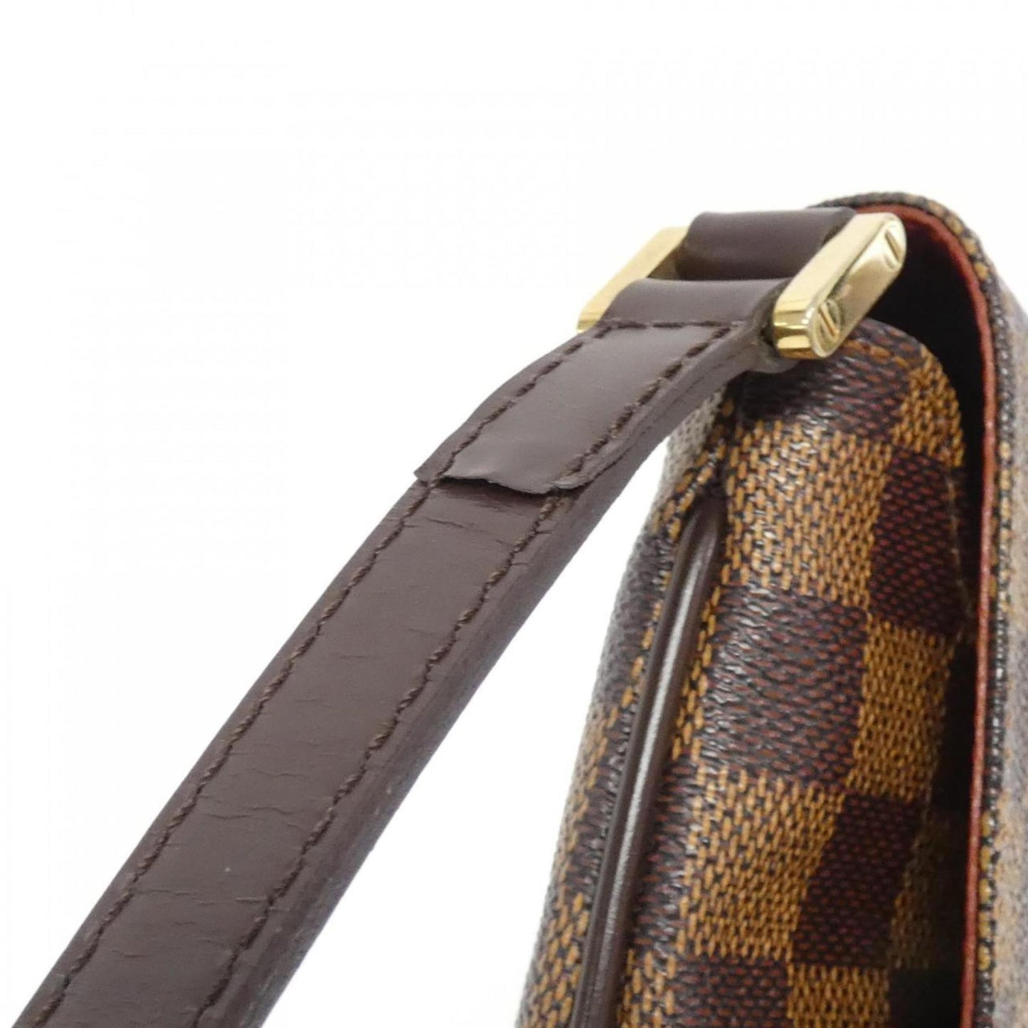 Louis Vuitton Musette Salsa, Brown, Canvas, shoulder