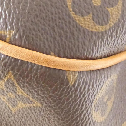 Louis Vuitton Galliera, Brown, Canvas, shoulder