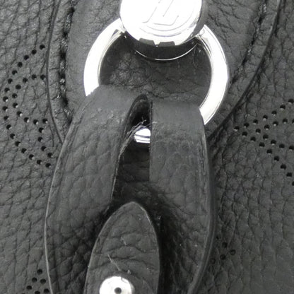 Louis Vuitton Blossom, Black, Leather, handbag