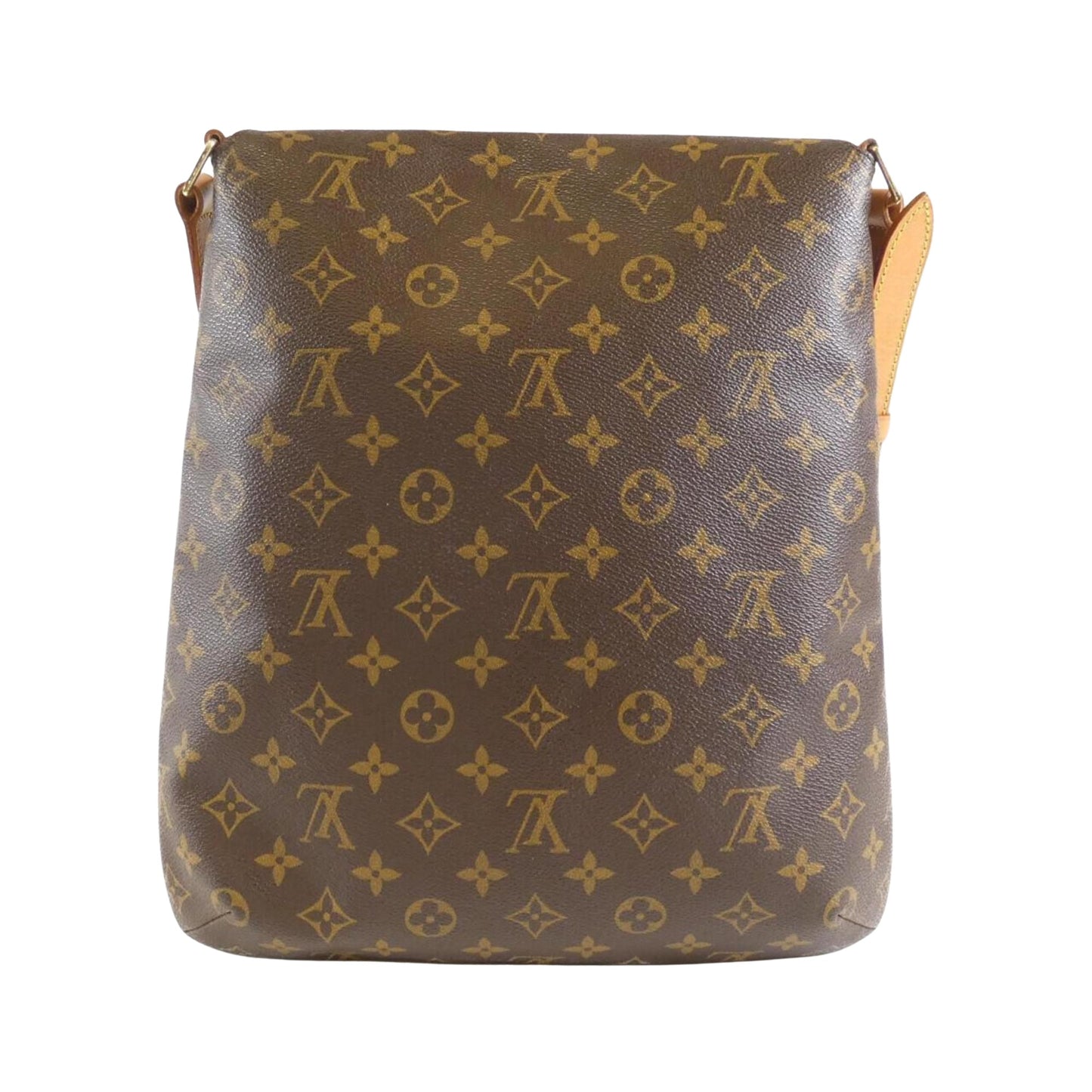 Louis Vuitton Musette, Brown, Canvas, shoulder