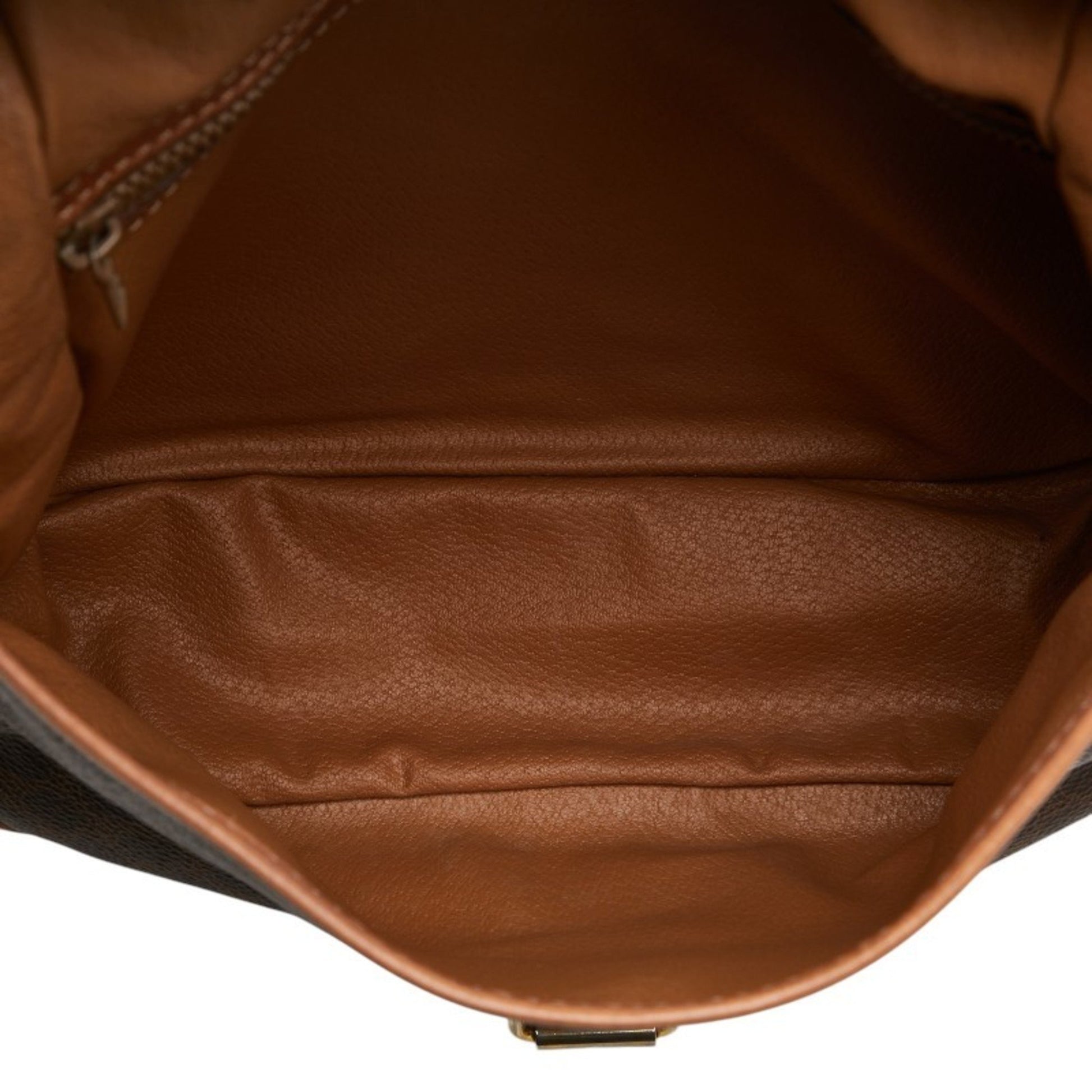 Céline Macadam, Brown, Canvas, shoulder