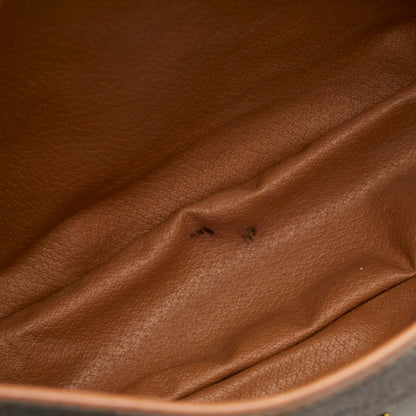 Céline Macadam, Brown, Canvas, shoulder