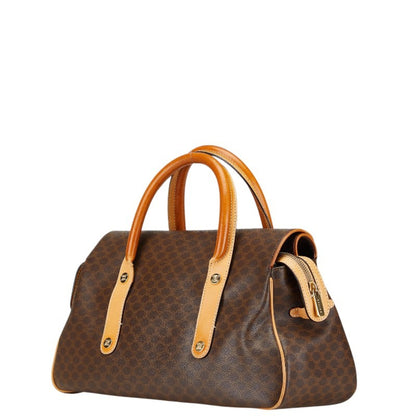 Céline Macadam, Brown, Canvas, handbag