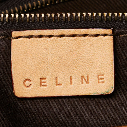 Céline Macadam, Brown, Canvas, handbag