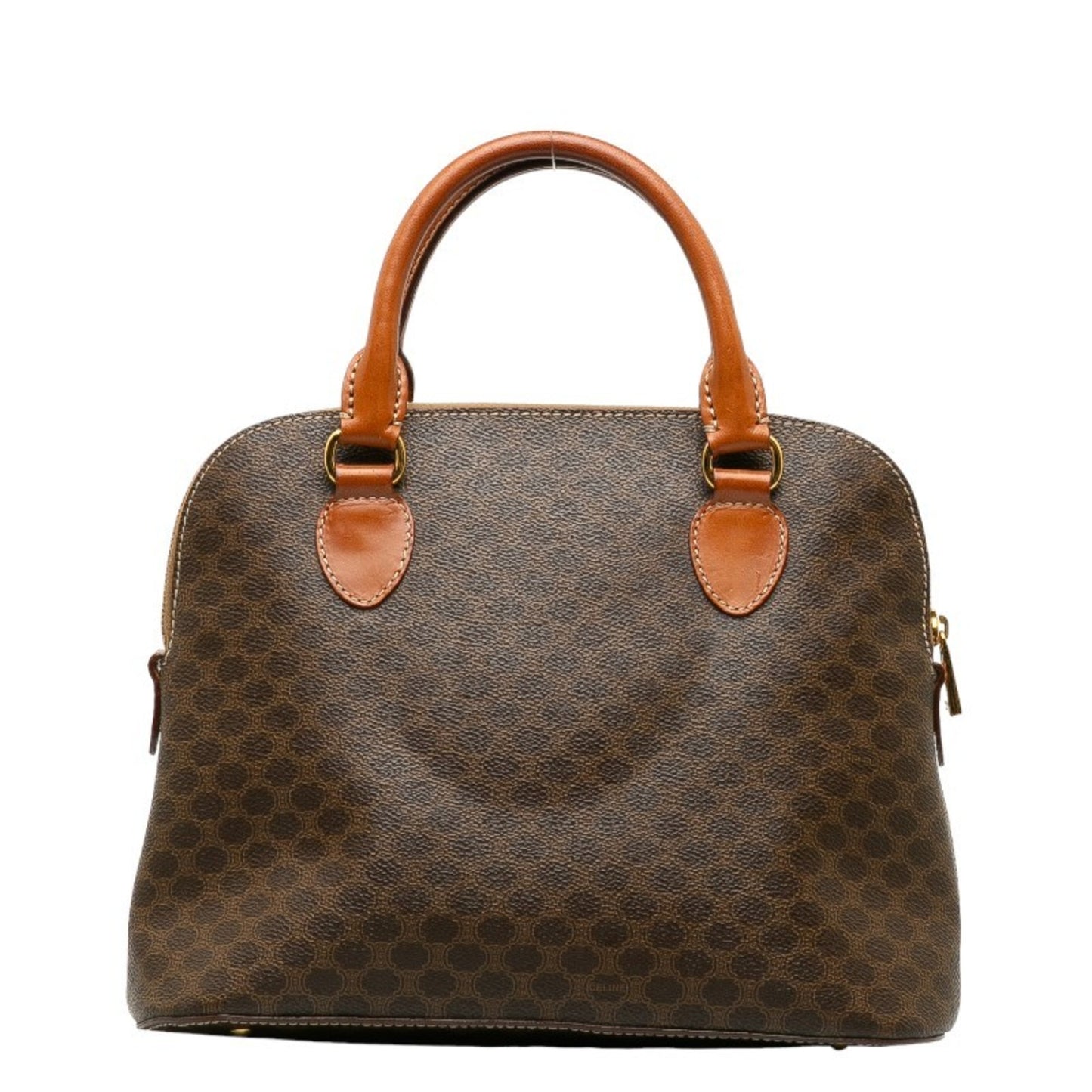 Céline Macadam, Brown, Canvas, handbag