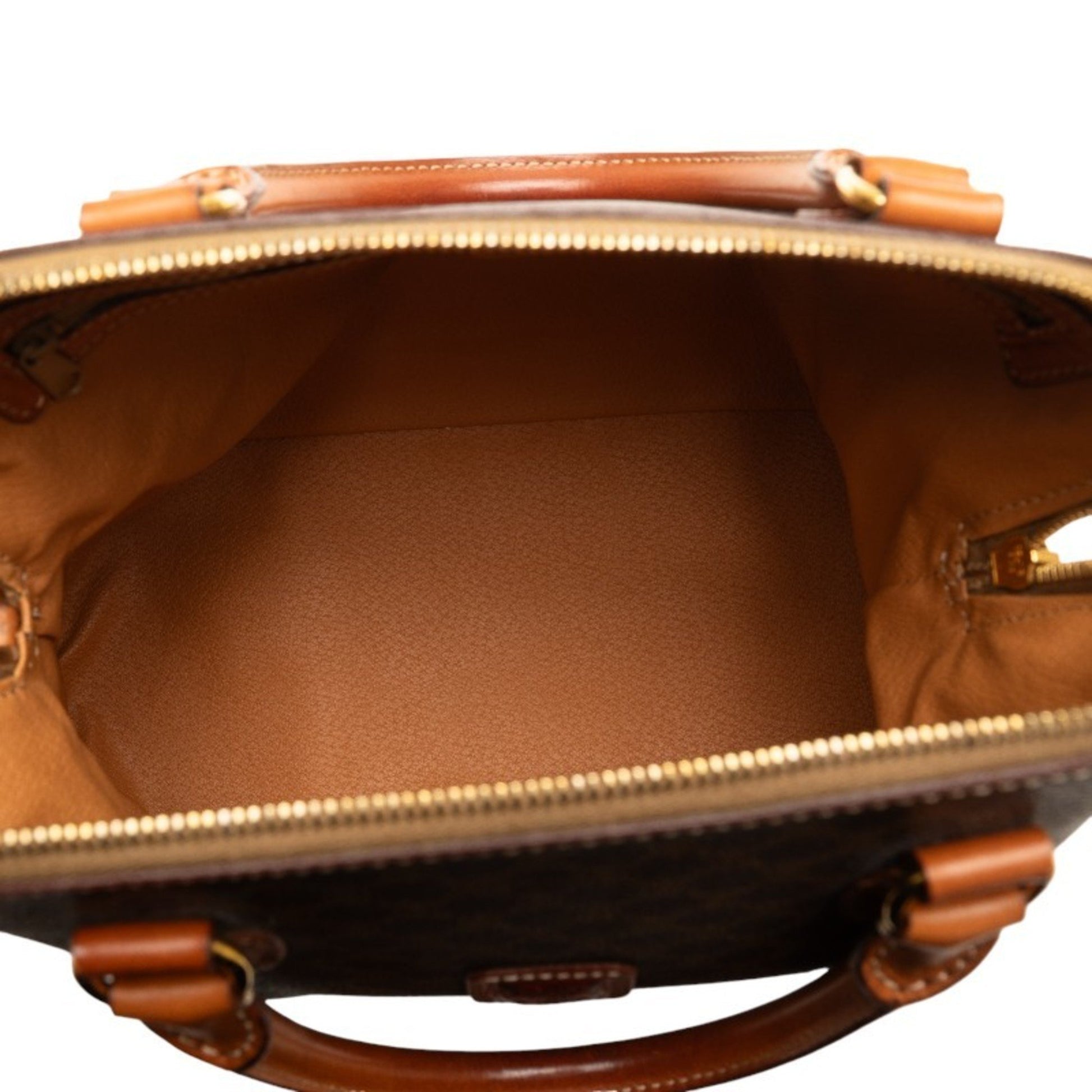 Céline Macadam, Brown, Canvas, handbag