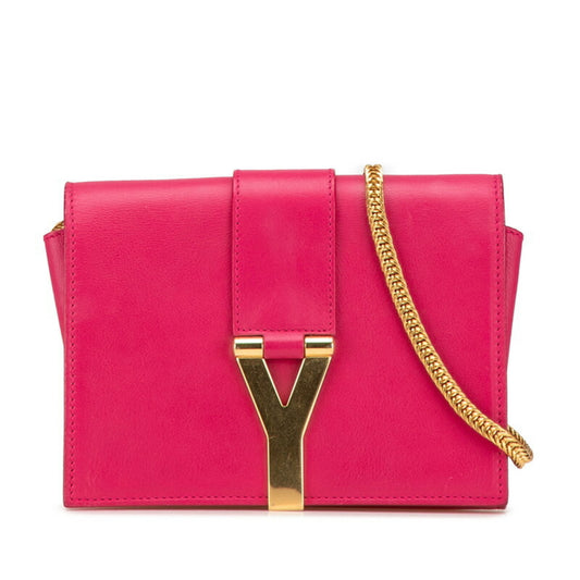Saint Laurent, Pink, Leather, shoulder