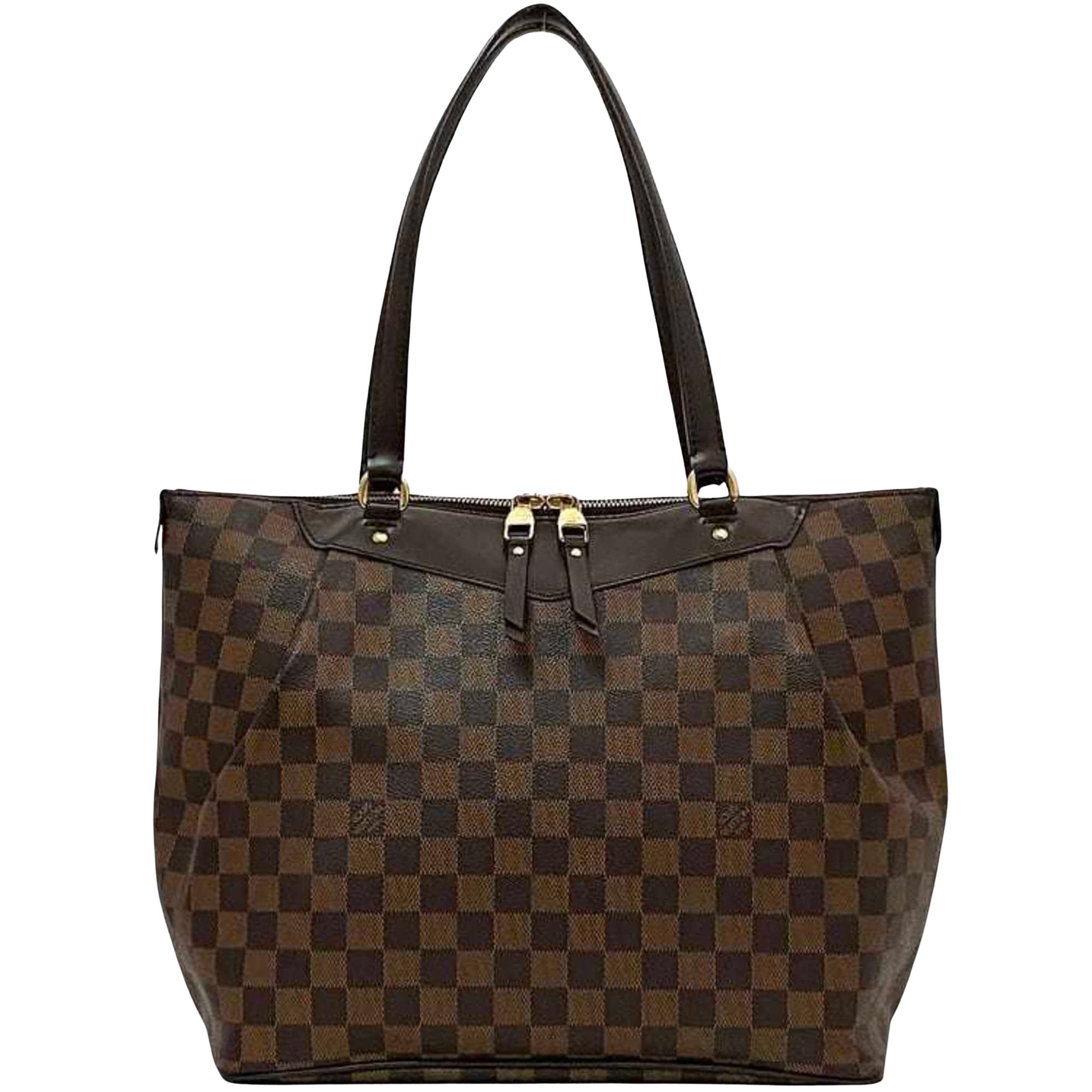Louis Vuitton Westminster, Brown, Canvas, tote