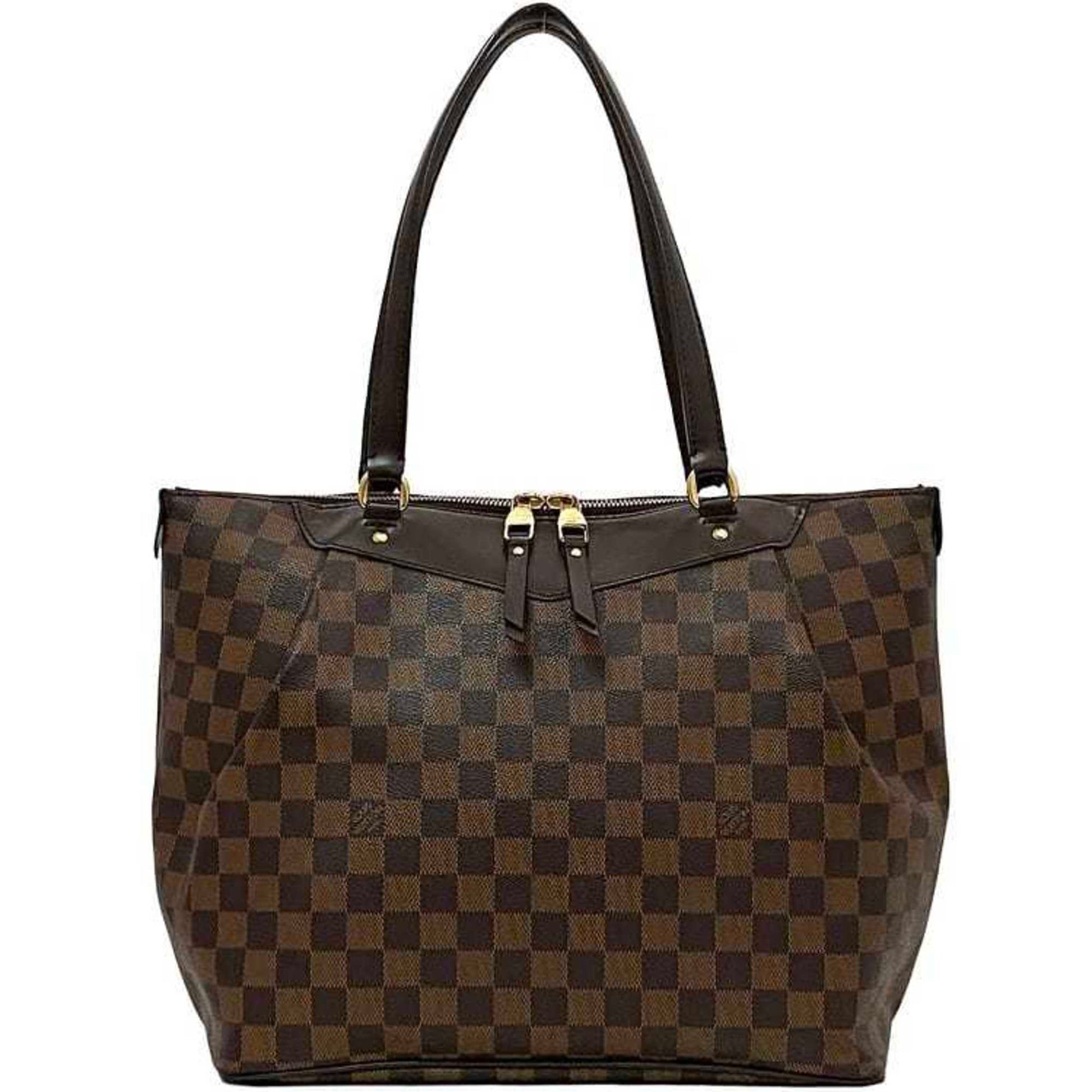 Louis Vuitton Westminster, Brown, Canvas, tote