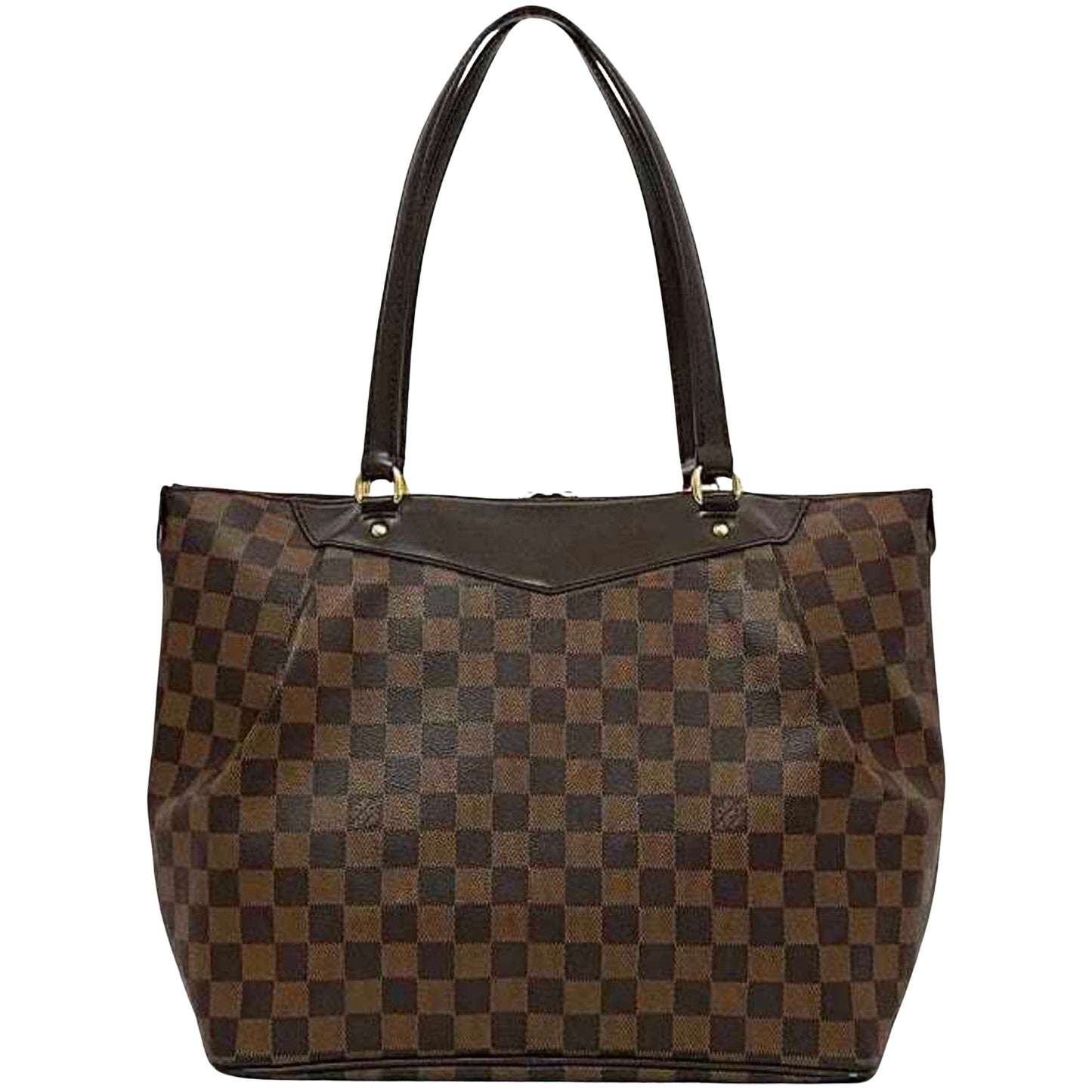 Louis Vuitton Westminster, Brown, Canvas, tote